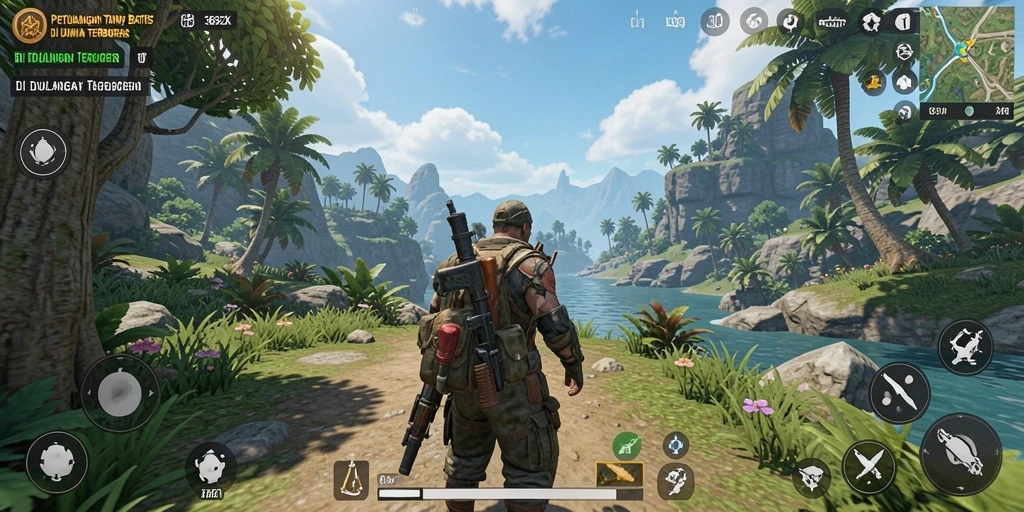 Gameplay Open World yang mendebarkan dan penuh petualangan.