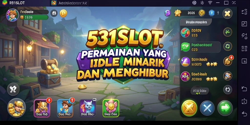 Screenshot gameplay 531SLOT dengan tampilan mesin slot yang menarik.