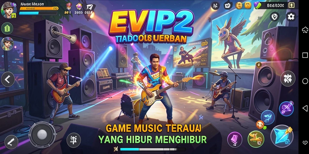 Tampilan gameplay EVIP2 yang menarik dan interaktif.