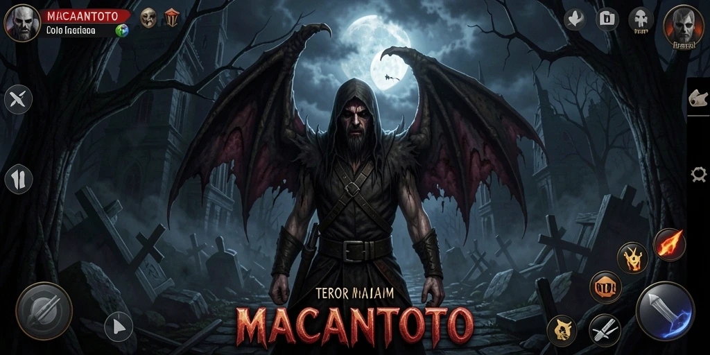 Screenshot menampilkan gameplay menakutkan dari MACANTOTO.