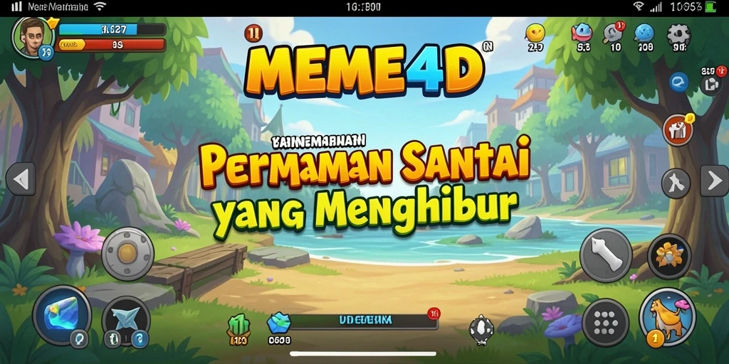 Gameplay seru dan menantang di MEME4D yang menghibur.