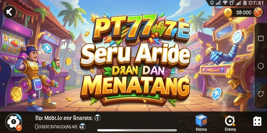 Tampilan gameplay PT777 yang seru dan penuh tantangan di layar.