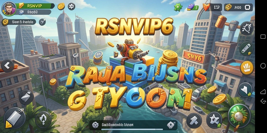 Gameplay seru dalam bersaing membangun bisnis di RSNVIP6.