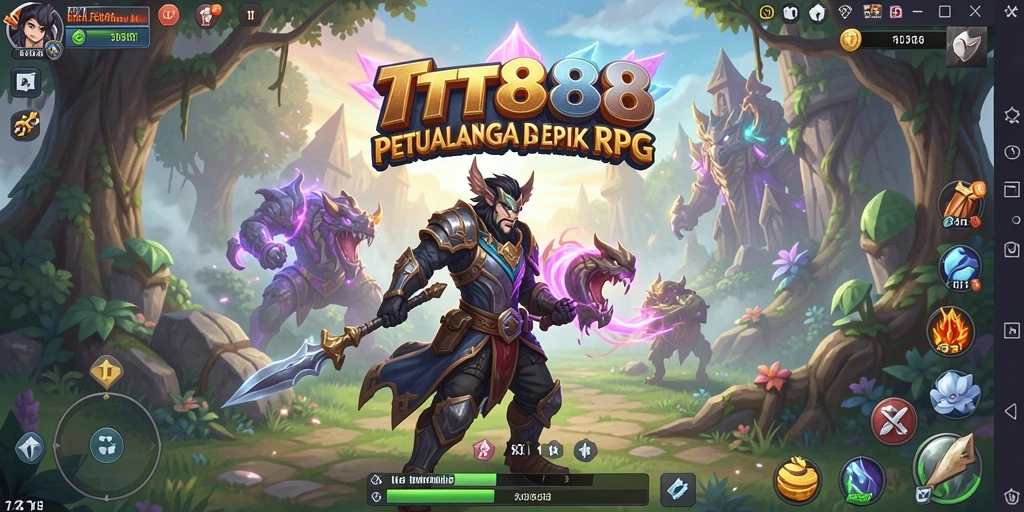 Gambaran menarik gameplay RPG TTT888 yang mendebarkan.